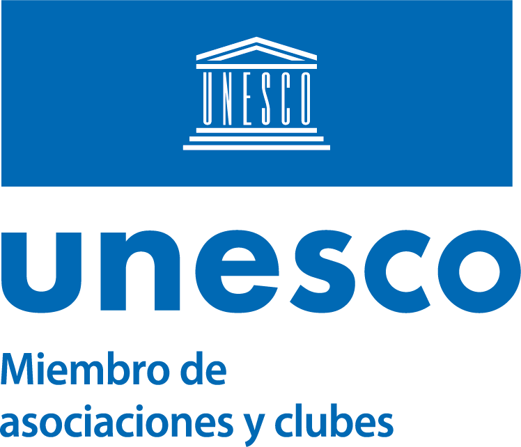 Logotipo de la UNESCO, miembro de asociaciones y clubes: enlace al manual en PDF